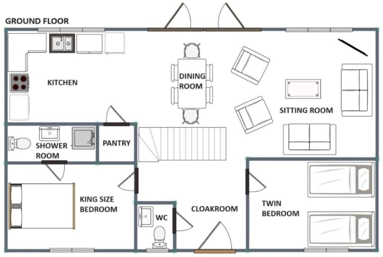Holiday home Contemporary Barn Waveney Valley